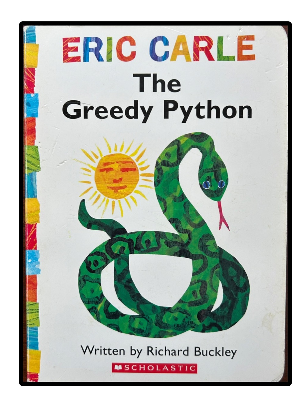 BUNDLE & SAVE 🐍 The Greedy Python Board Book by Eric Carle